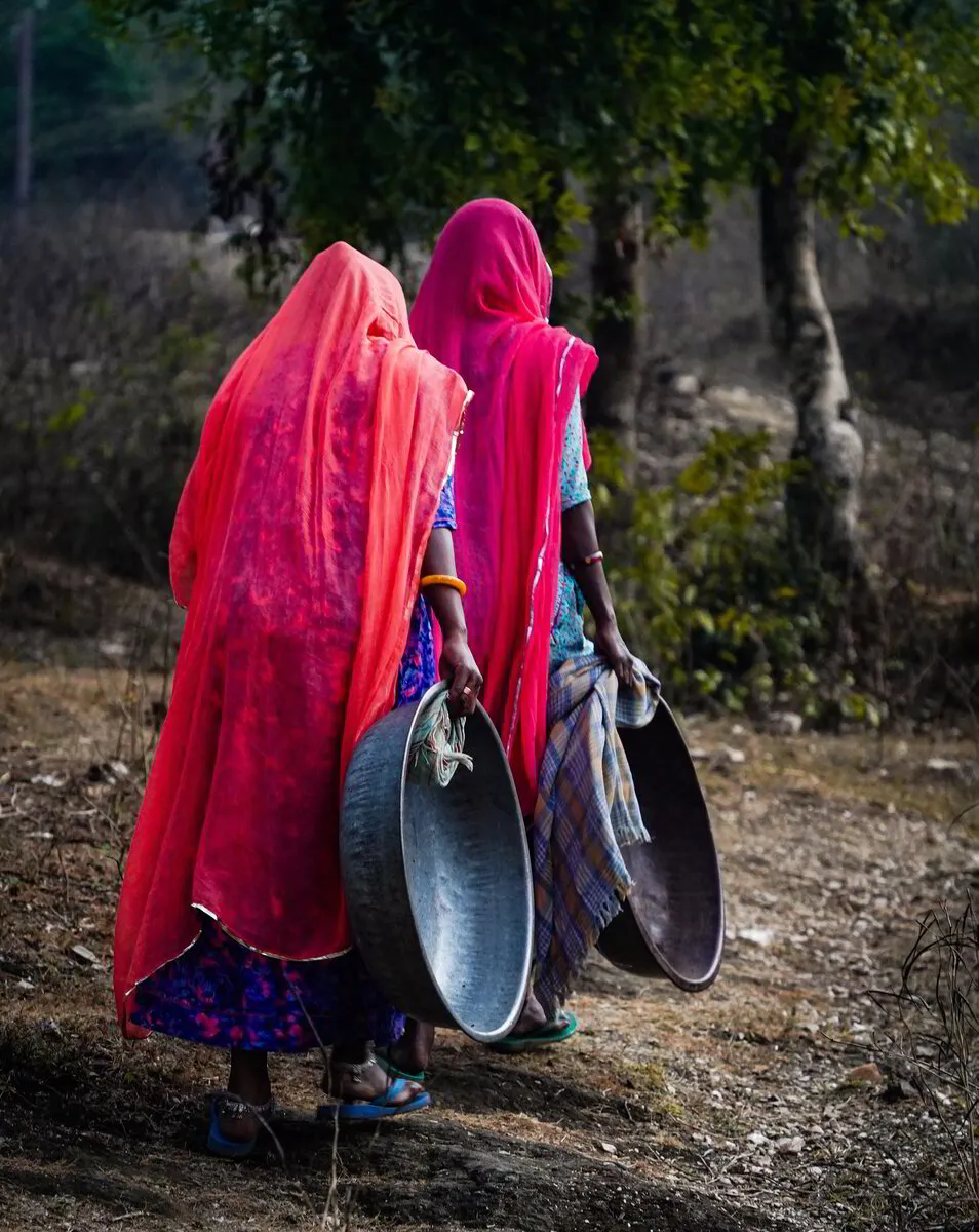 Carrying_Painting Rajasthan_India